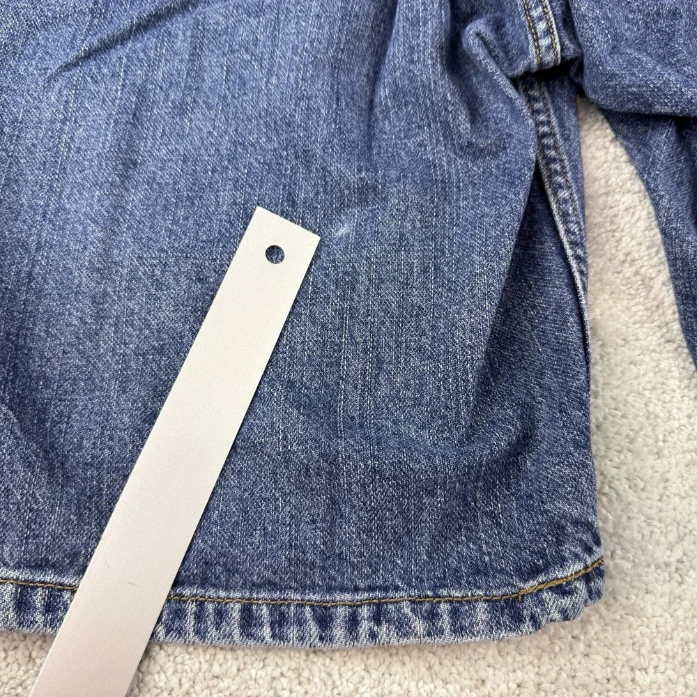 Levis 505 Denim Blue Jorts Mens Dad Shorts ~ 40 Regular ~ Small SPOT ~ W40